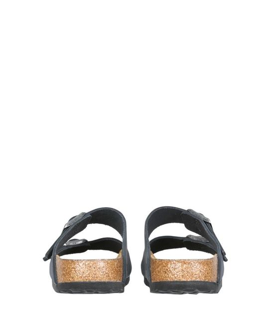 Birkenstock Blue Arizona Double Buckle Sandals for men