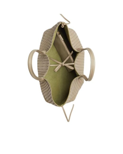 Bottega Veneta Natural Pinacoteca Reversible Tote Bag