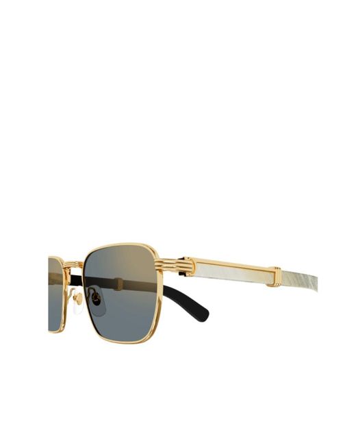 Cartier Multicolor Rectangular Frame Sunglasses for men
