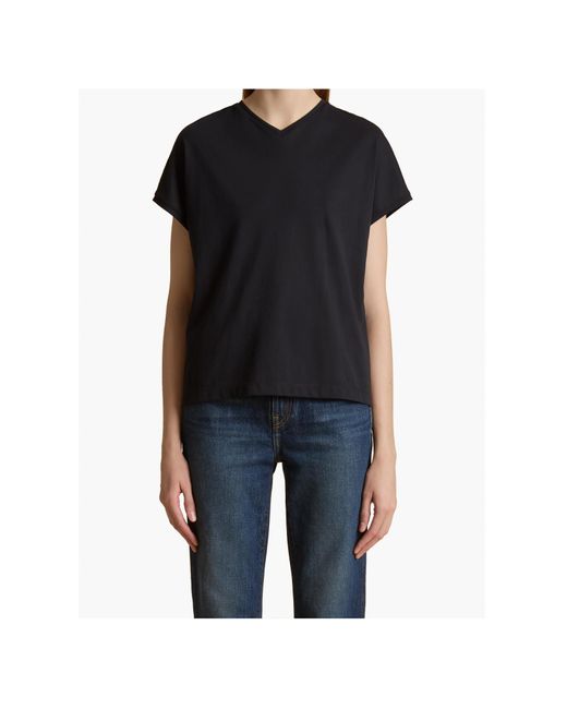 Khaite Black Devra Top