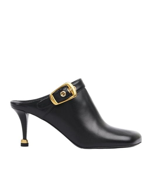 Chloé Black Chloé Andrea Heeled Mules