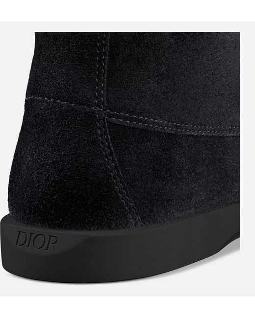 Dior Black Homme Granville Chukka Boots for men