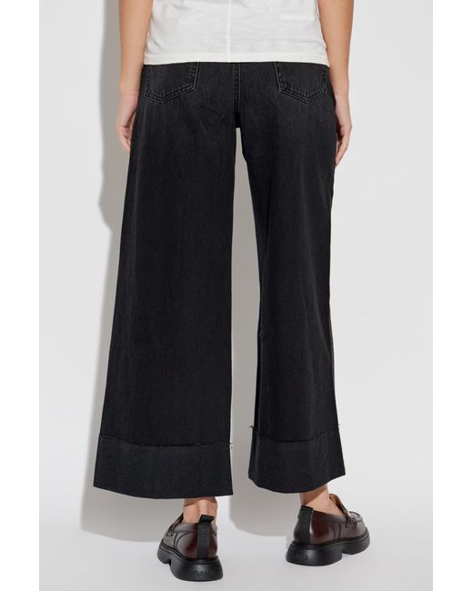 Rag & Bone Black High-Waisted Jeans Sofie