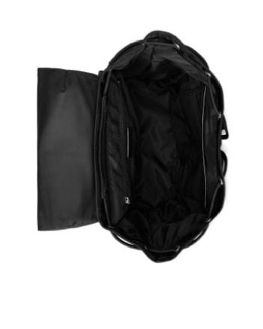 Tory Burch Black Drawstring Backpack