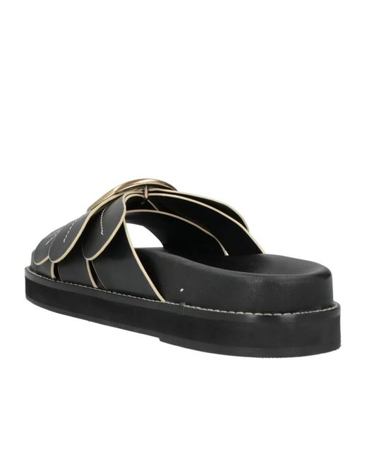 Farm Rio Brown Leather Sandals