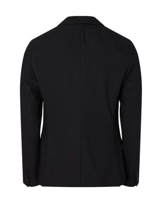 Calvin Klein Black Two-Button Blazer Jacket for men