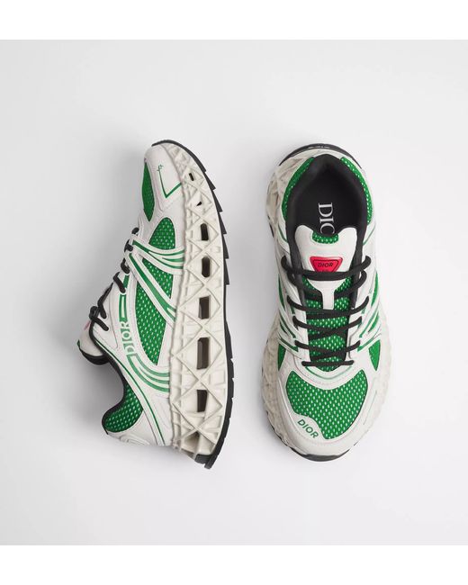 Dior Green B35 Nxxt Sneakers for men