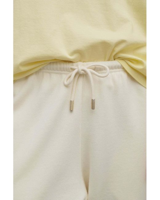 The Row White Teo Track Trousers