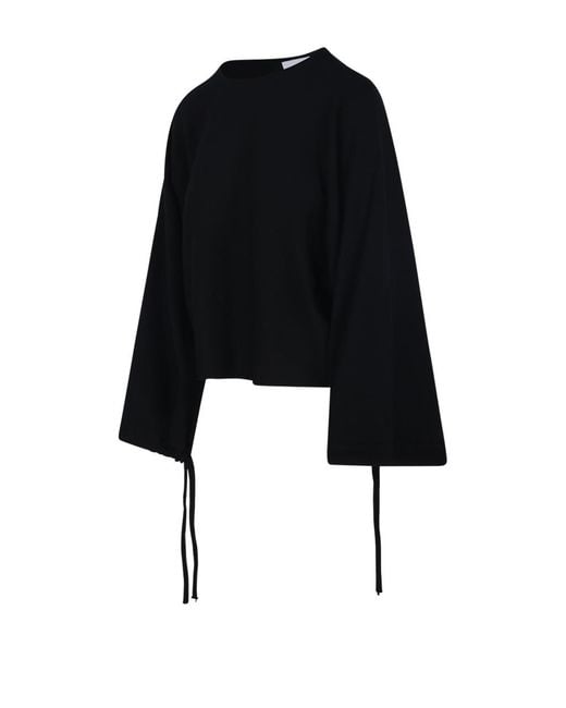 Max Mara Black Frais Crewneck Long-Sleeved Jumper