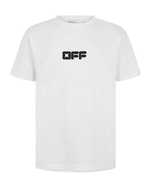 Off-White c/o Virgil Abloh White Slim Fit T-Shirt for men