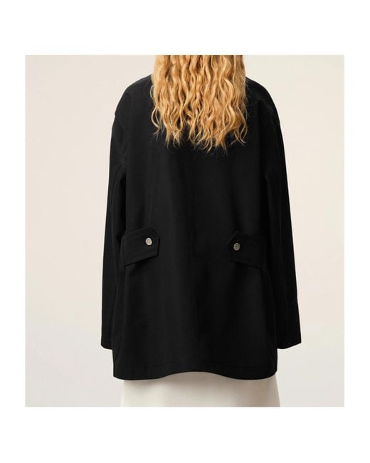 AMI Black Buttoned Jacket for men