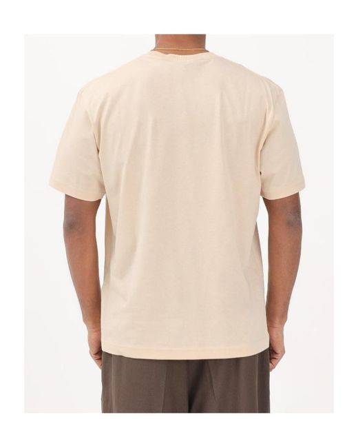 Just Cavalli White Logo Print T-Shirt for men