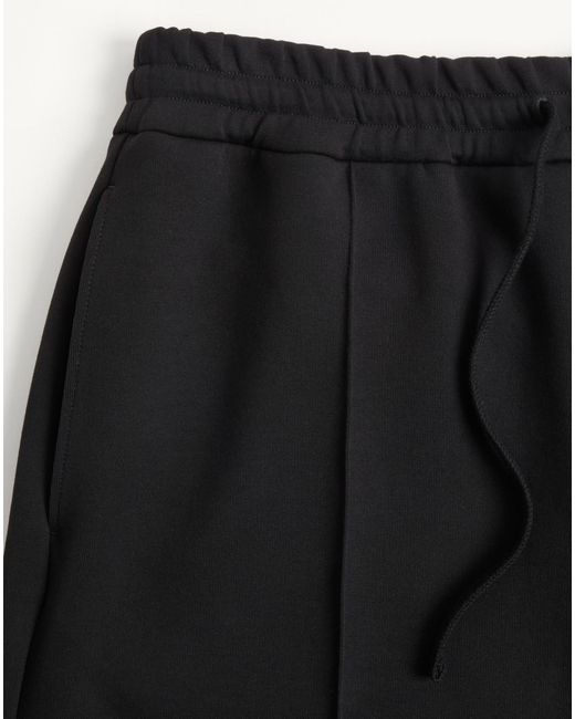 Valentino Black Vgol Jersey Bermuda Shorts for men