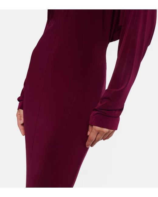 Norma Kamali Flared Gown