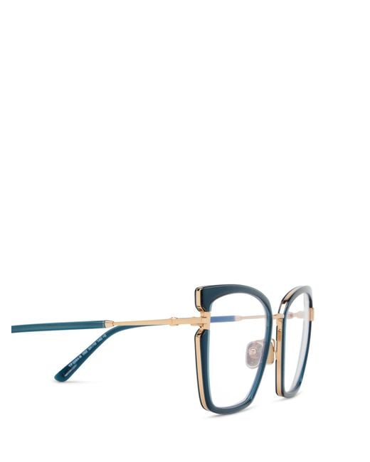 Tom Ford Multicolor Eyewear Block Butterfly Frame Glasses