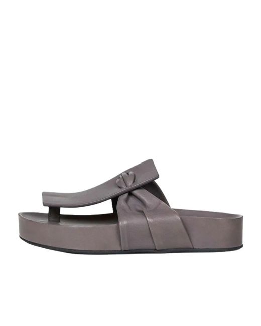 Uma Wang Brown Flip-Flops