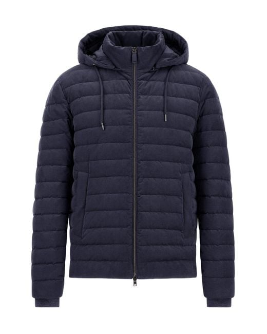 Herno Blue Resort Padded Jacket for men