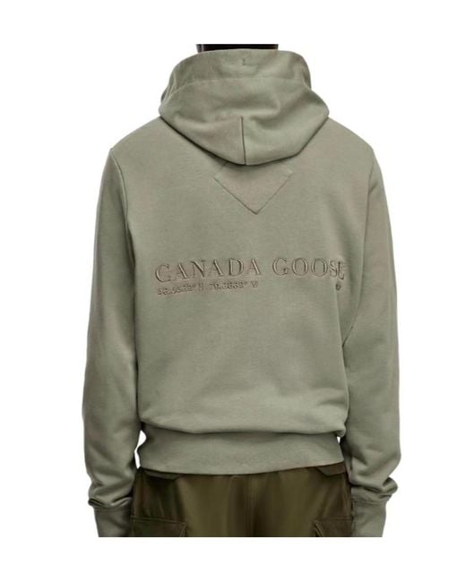 Canada Goose Gray Long-Sleeved Sweatshirt for men