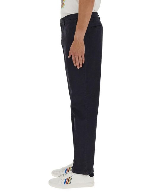 Paul Smith Natural Ps Paul Smith Broad Stripe Zebra Mid Fit Chinos for men
