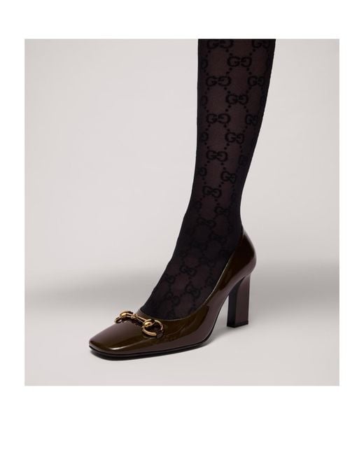 Gucci Brown Signora Pump
