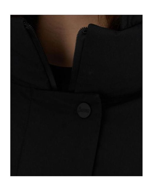 Herno Blue Hooded Down Coat