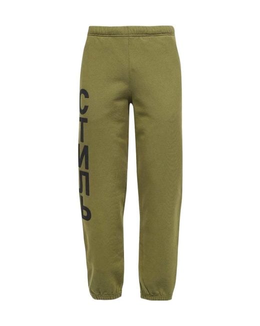 Heron Preston Green Elasticated Waistband Track Pants for men