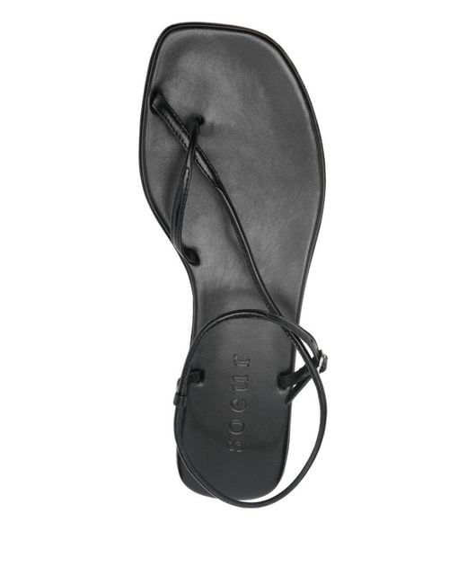 Soeur Multicolor Flat Leather Sandals