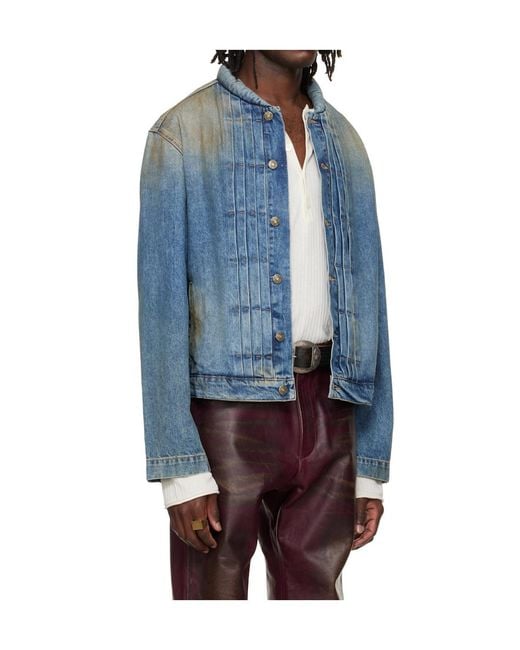 424 Blue Collection Truck Driver Denim Jacket for men