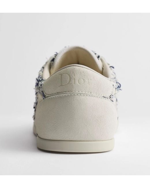 Dior White Ribbon Sneaker
