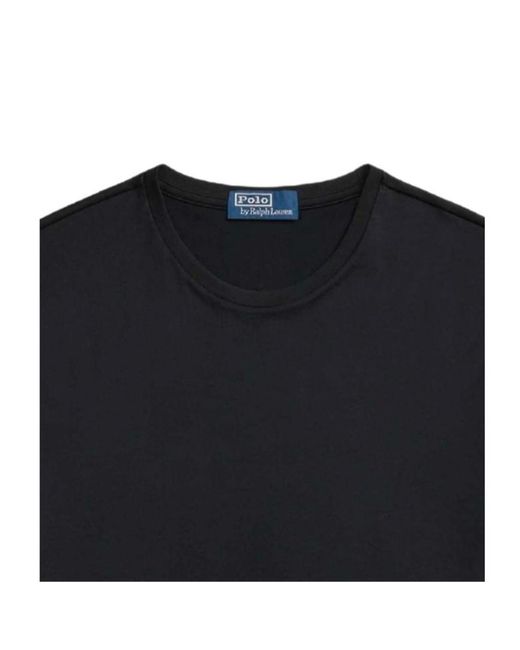Polo Ralph Lauren Black Short Sleeved Crewneck T-Shirt for men