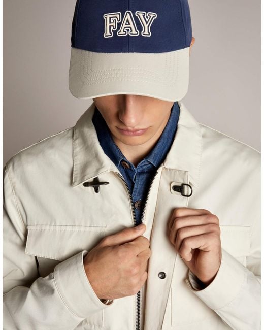 Fay Natural Truck Long-Sleeved Jacket for men