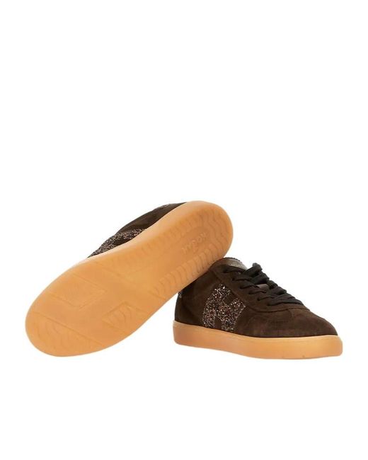 Hogan Brown Sneakers Cool