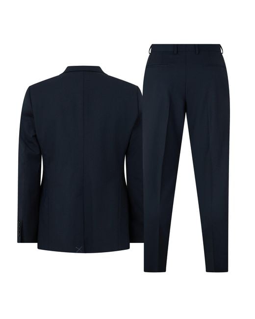 Dolce & Gabbana Blue Dg Gabardine Suit Sn63 for men
