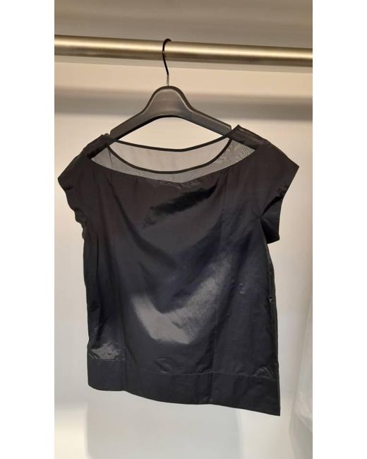 Max Mara Black Short-Sleeved T-Shirt