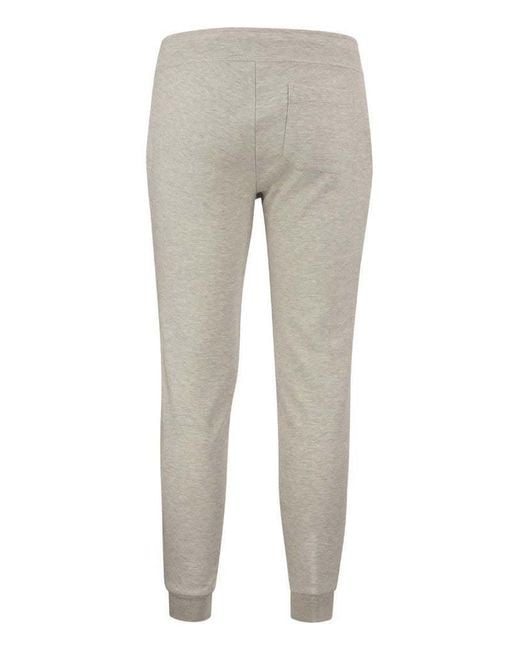 Ralph Lauren Gray Polo Double Knit Jogger Pants for men