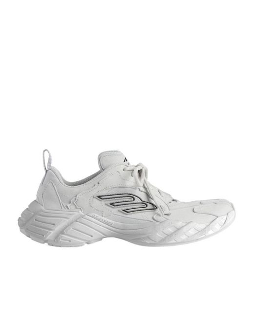 Balenciaga White "Monday" Sneaker for men