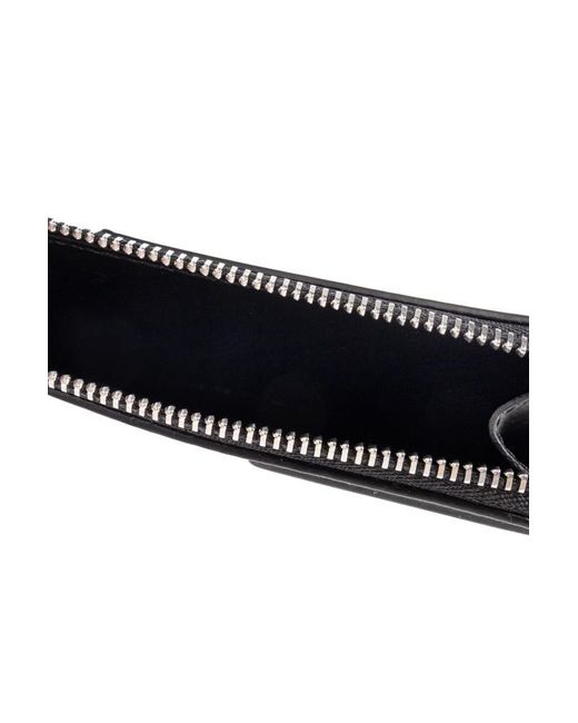 Loewe Black Anagram Debossed Coin Cardholder for men