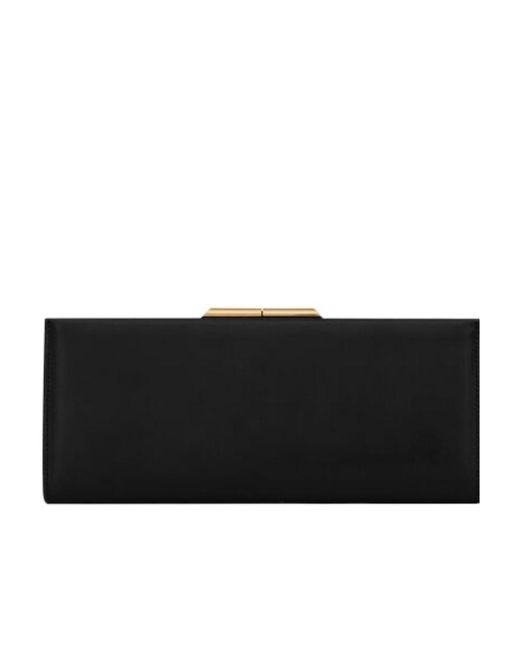 Saint Laurent Black Midnight Small Clutch