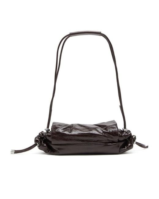 DIESEL Black Scrunch-D S-Shoulder Bag