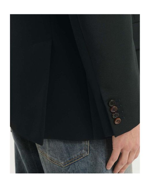 1989 STUDIO Gray Single-Breasted Tailored Blazer for men