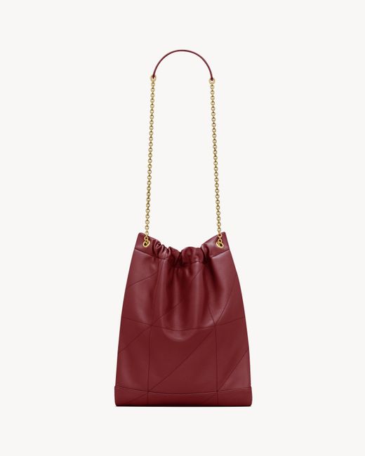 Saint Laurent Red Jamie 4.3 Pouchon Shoulder Bag