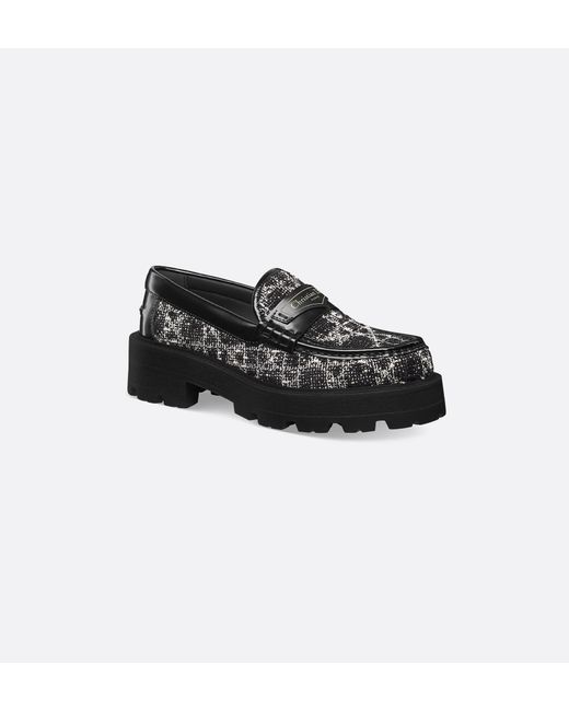 Dior Black Boy Platform Loafer