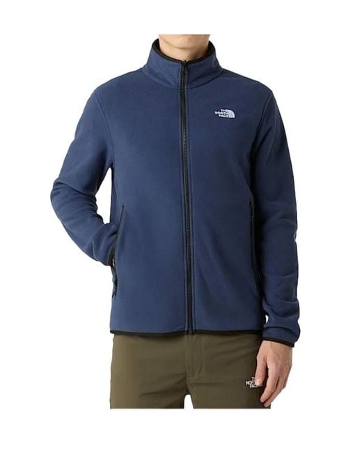 The North Face Blue Glacier Full Zip Jacket for men