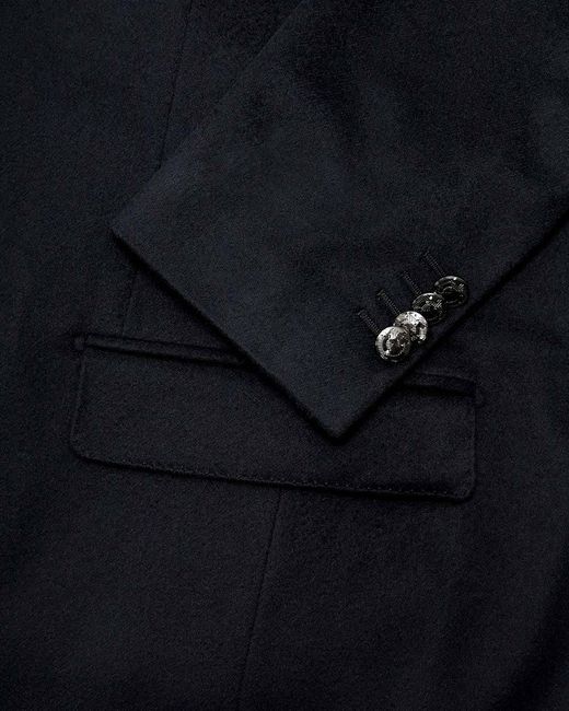 Ferragamo Black Lapel Suit Jacket for men