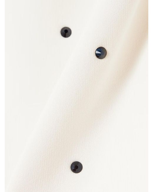 Altuzarra White Wide-Strap Fitted Tank Top