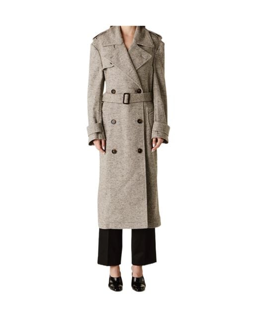Stella McCartney Natural Long Sleeve Coat