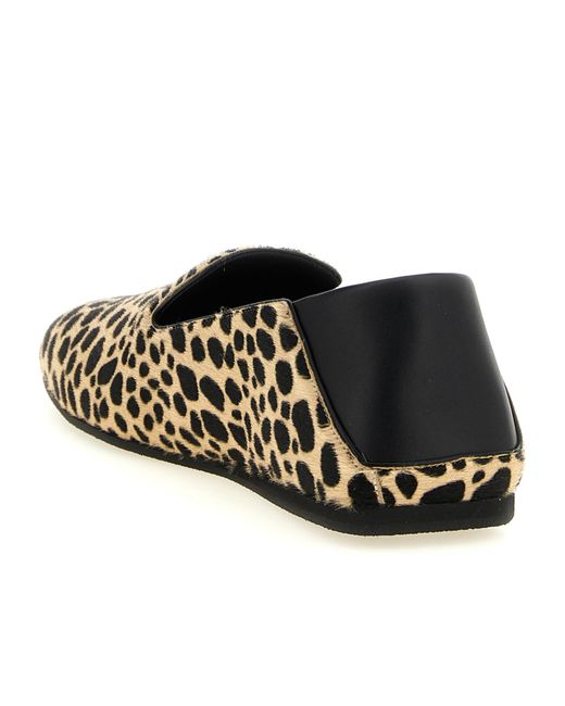Giuseppe Zanotti Black Savage Printed Loafers for men