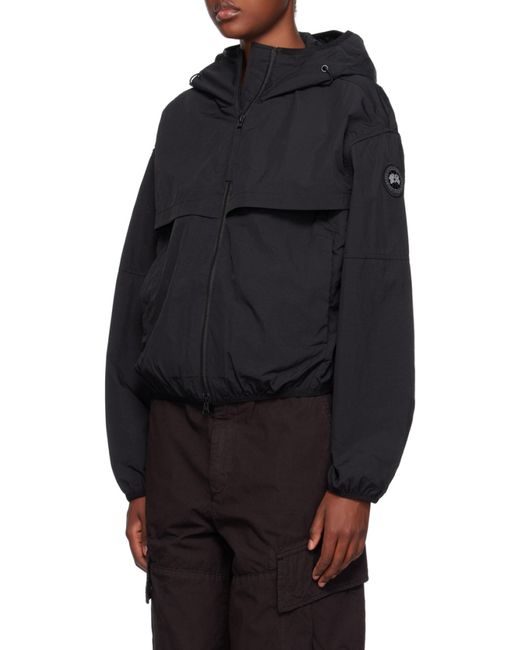 Canada Goose Black Sinclair Wind Hooded Jacket