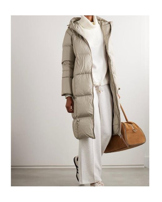 Varley Natural Long-Sleeved Down Jacket