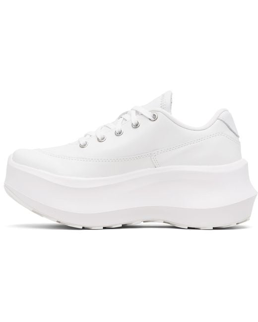 Comme des Garçons White Comme Des Garçons X Salomon Collaboration Sr811 Platform V2 Sneakers